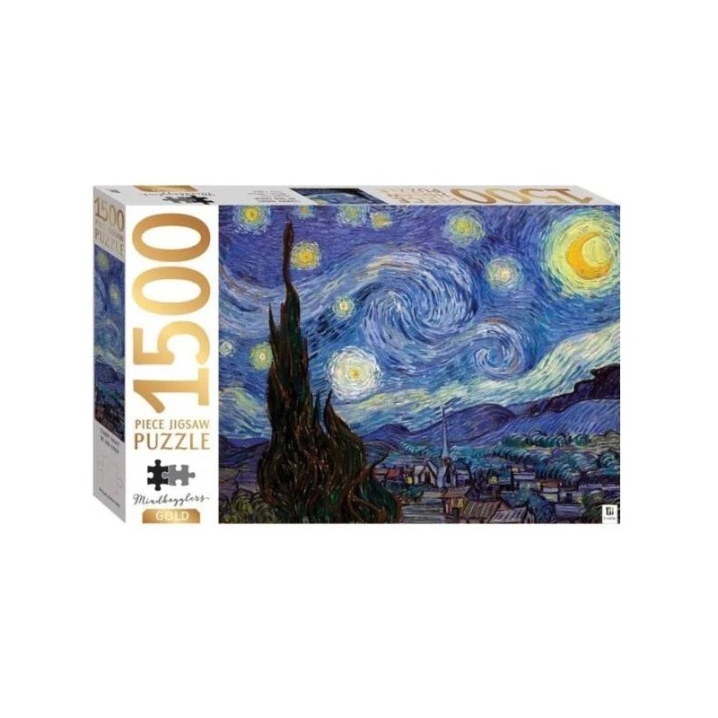 Van Gogh Starry Night 1500 Piece Jigsaw Puzzle - 1