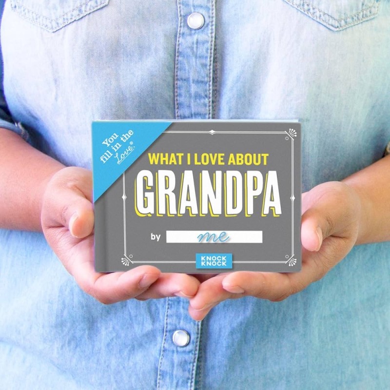 What I Love About Grandpa - Fill In Book - 1
