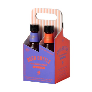 Beer Bottle Grooming Gift Set by Gentlemen's Hardware - 2