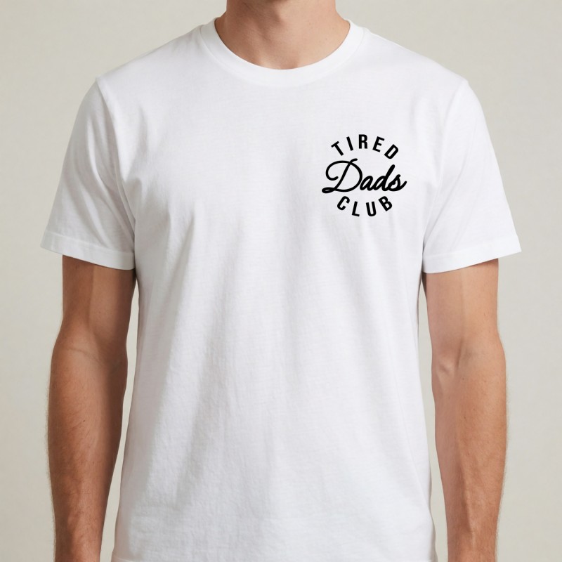 Tired Dads Club Car Track T-Shirt - 2