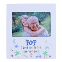 Pop I Love You To The Moon And Back Kid Art Photo Frame - 1