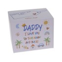 Daddy I Love You To The Moon And Back Kid Art Mug - 2