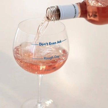 How Was Your Day Balloon Wine Glass - 2