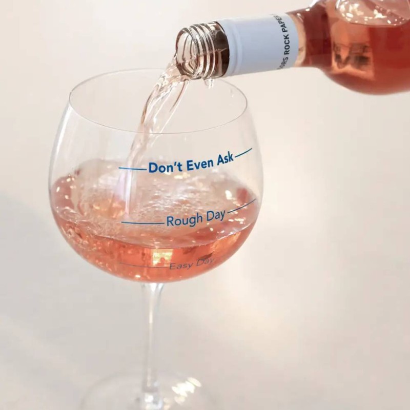 How Was Your Day Balloon Wine Glass - 2