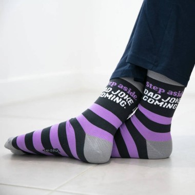 Step Aside. Dad Joke Coming Socks - 3