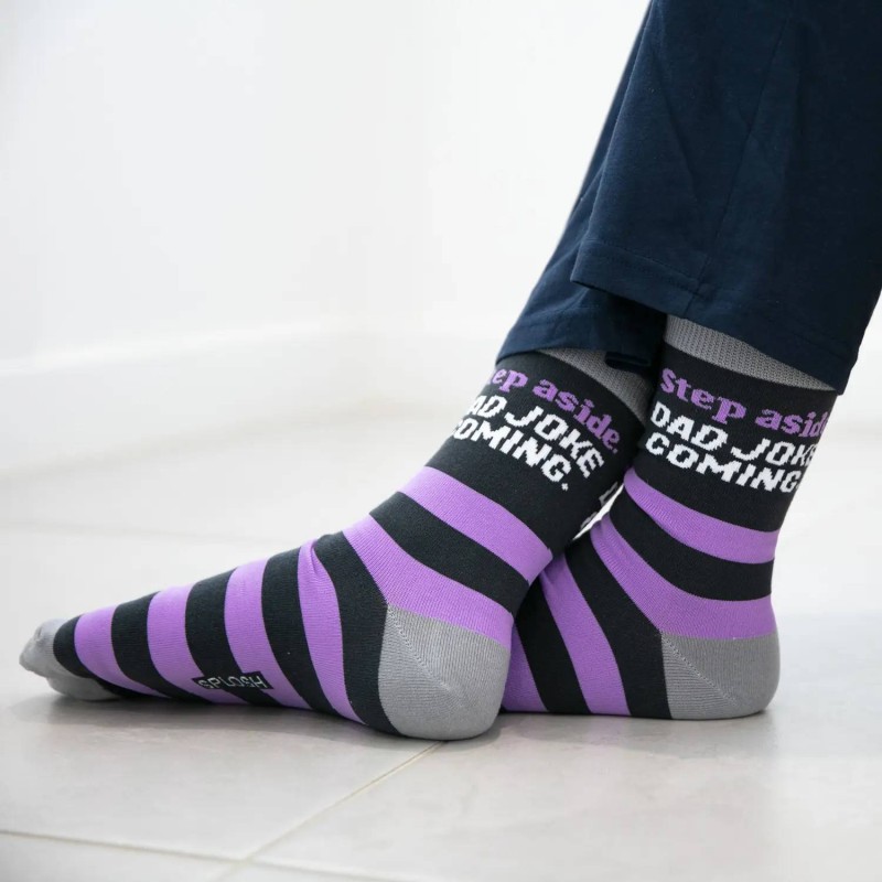 Step Aside. Dad Joke Coming Socks - 3