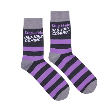 Step Aside. Dad Joke Coming Socks - 1