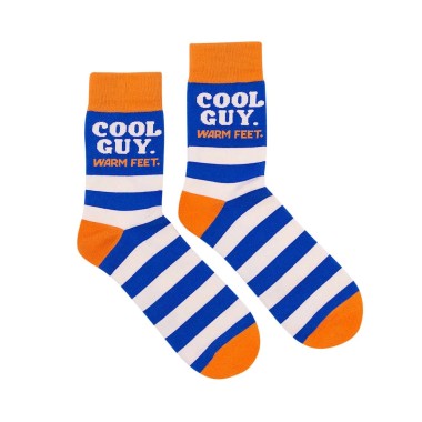 Cool Guy Warm Feet Socks - 1