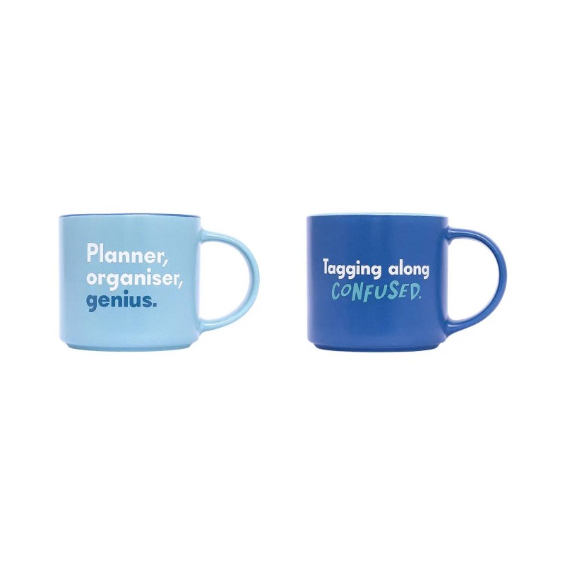 Planner & Confused Cheeky Mug Set - 3