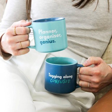 Planner & Confused Cheeky Mug Set - 4