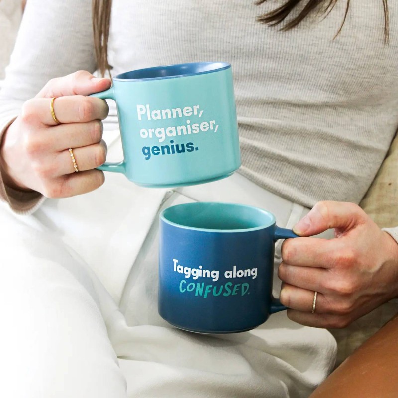 Planner & Confused Cheeky Mug Set - 4