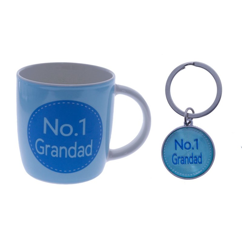 No.1 Grandad Mug & Keyring Set - 2