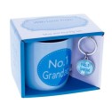 No.1 Grandad Mug & Keyring Set - 1