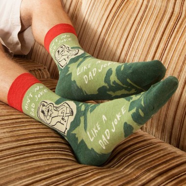 Ain't No Bad Joke Like A Dad Joke Socks - 1