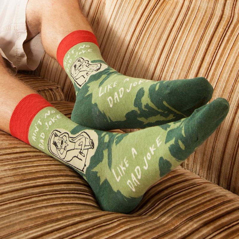 Ain't No Bad Joke Like A Dad Joke Socks - 1