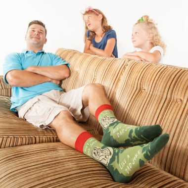 Ain't No Bad Joke Like A Dad Joke Socks - 2