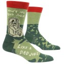 Ain't No Bad Joke Like A Dad Joke Socks - 3
