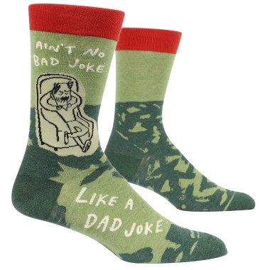 Ain't No Bad Joke Like A Dad Joke Socks - 3