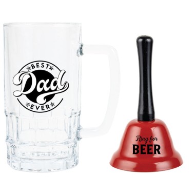copy of No. 1 Dad Beer Glass Stein and Sock Set - 1