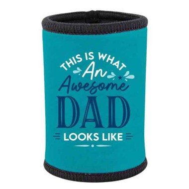 This Is What An Awesome Dad Looks Like Stubby Holder - 1