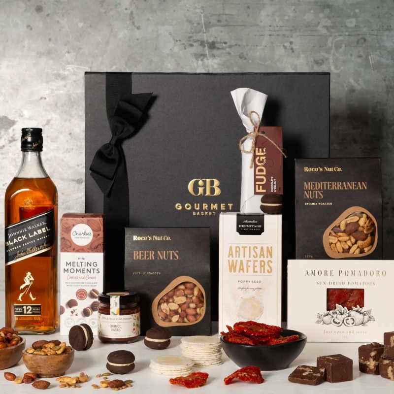 Whisky and Gourmet Snacks Gift Set - 1