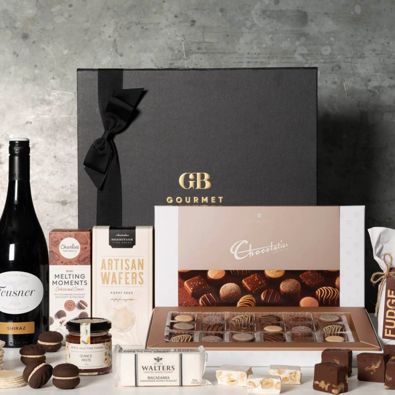 Artisan Delicacies with Wine Gift Set