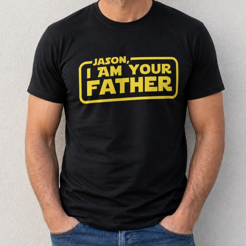 Personalised I Am Your Father T-Shirt - 1