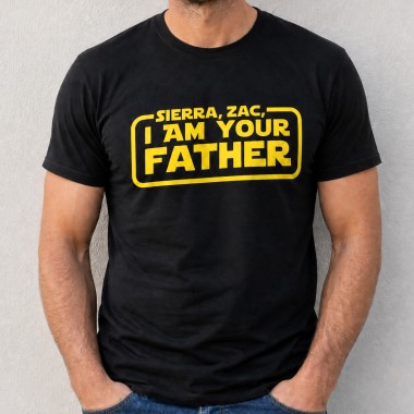 Personalised I Am Your Father T-Shirt - 2