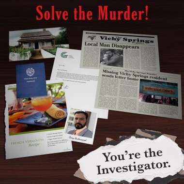 Murder Mystery Party Case Files - Underwood Cellars - 3
