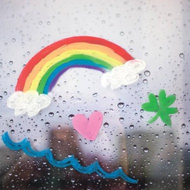 Ooly Rainy Dayz Window Gel Crayons - 2