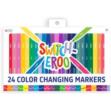 Ooly Switch-Eroo Colour Changing Markers Set of 24 - 1