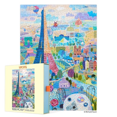 copy of Werkshoppe 1000pc Puzzle Gold Peacock with Slip Box - 2