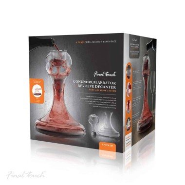 Conundrum Aerator & Revolve Decanter by Final Touch - 1