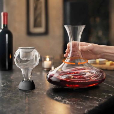 Conundrum Aerator & Revolve Decanter by Final Touch - 5