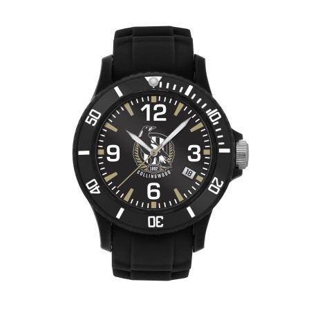 Collingwood Magpies AFL Youths / Kids Star Series Watch - 1