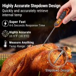 ThermoPro Instant Read Digital Cooking Thermometer - 5