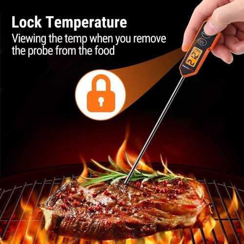 ThermoPro Instant Read Digital Cooking Thermometer - 6