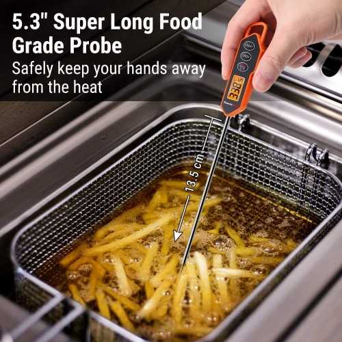 ThermoPro Instant Read Digital Cooking Thermometer - 7