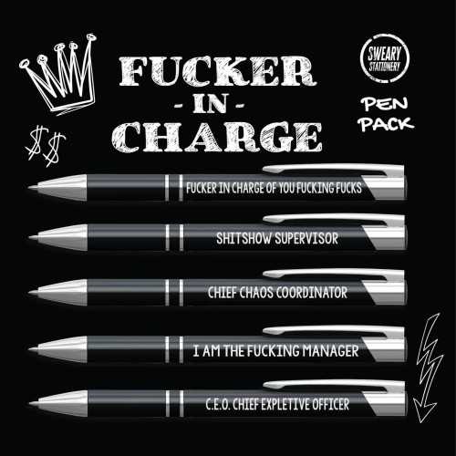 Fucker-in Charge Pen Pack - 1