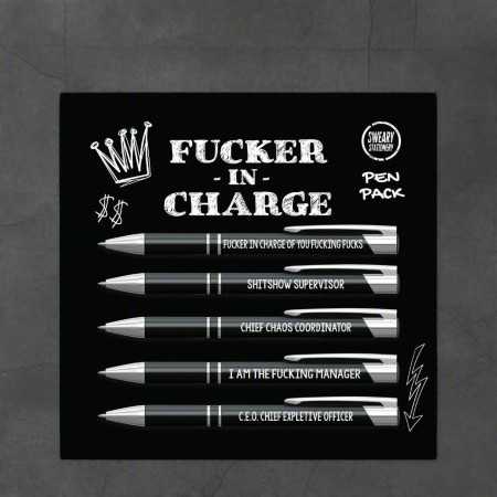Fucker-in Charge Pen Pack