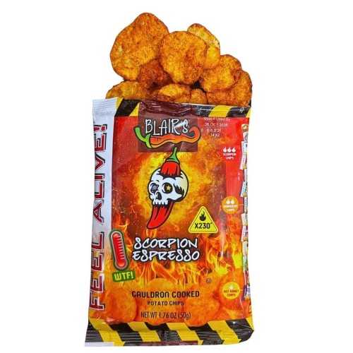 Blair's Feel Alive! Potato Chips Pack of 3 - 7