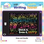 Interactive LCD Writing Tablet - Purple Art (USB Rechargeable) - 1