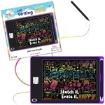 Interactive LCD Writing Tablet - Purple Art (USB Rechargeable) - 2