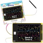 Interactive LCD Writing Tablet - Yellow Doodle (USB Rechargeable) - 1