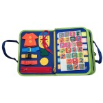 Busy Board - Sensory & Educational Sensory Board - Blue - 3