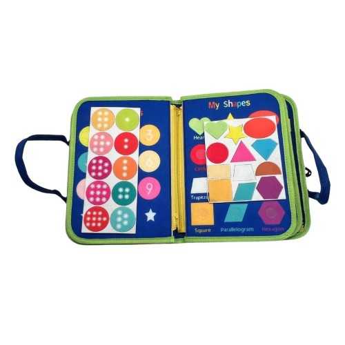 Busy Board - Sensory & Educational Sensory Board - Blue - 4