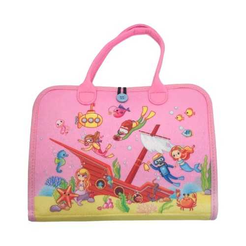 Busy Board - Sensory & Educational Sensory Board - Pink - 2