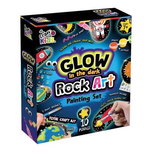 Ultimate Glow Rock Painting Kit - 1