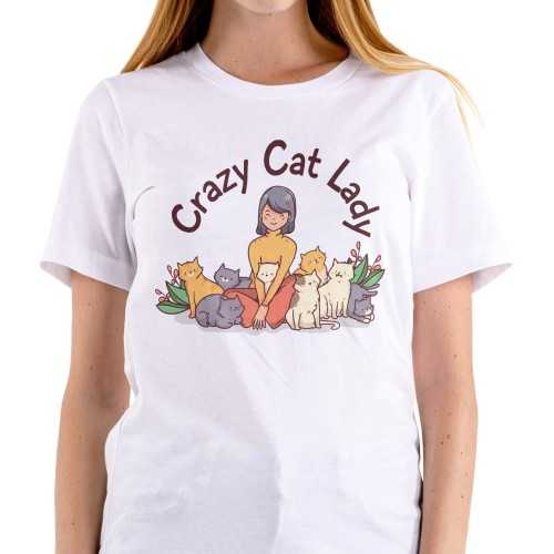 Crazy Cat Lady T-Shirt - 2