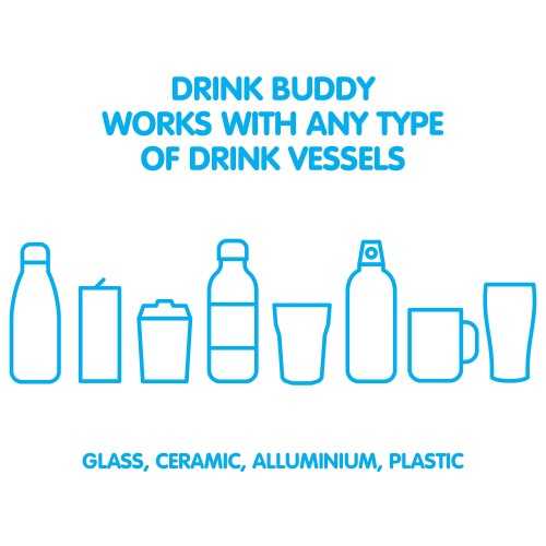 Drink Buddy Hydration Reminder Coaster - 11